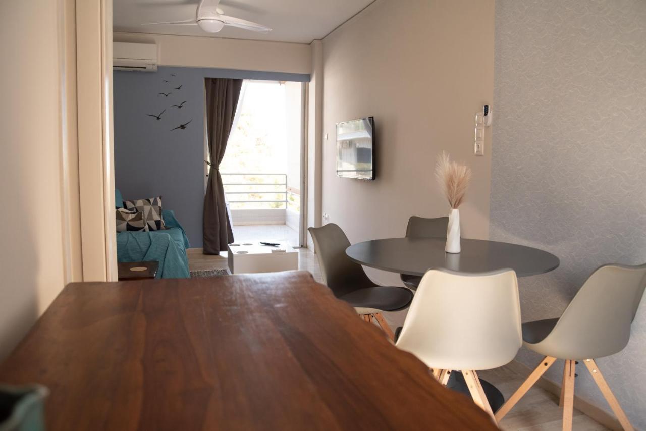 Appartement Naiads Nest - The Blue Wave à Varkiza Extérieur photo